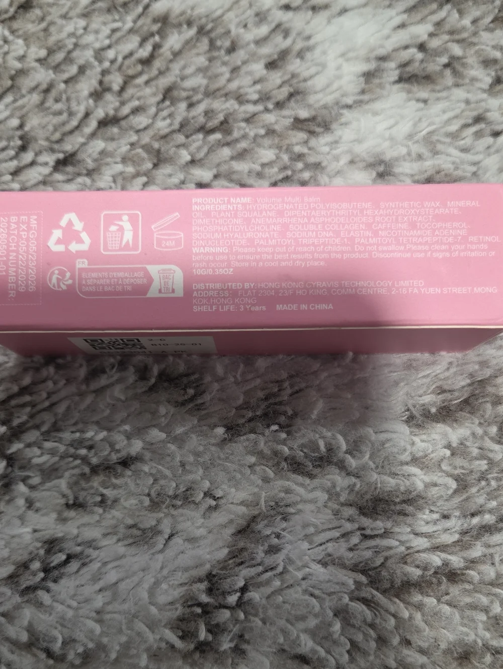 Pink Collagen Volume Multi Balm